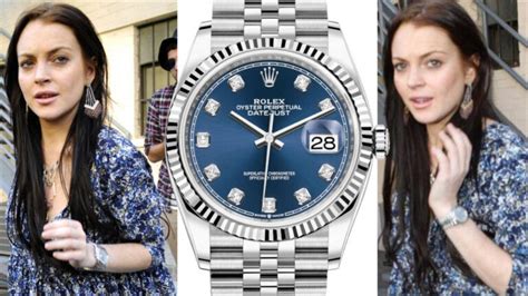 actresses wearing rolex.